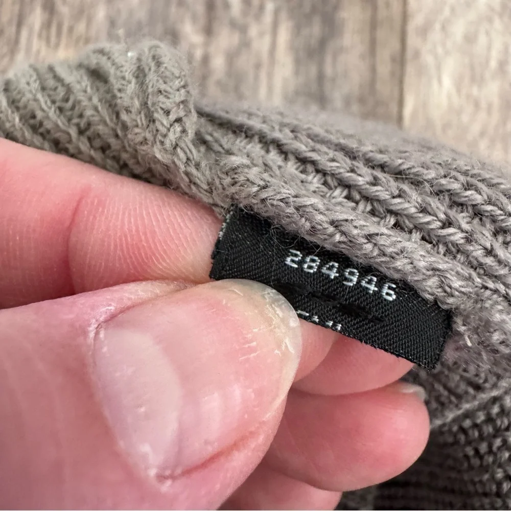 Athleta Lightweight Taupe Knit Beanie